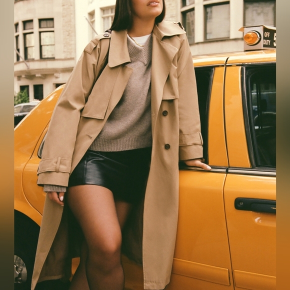 ABERCROMBIE & FITCH: Elevated Trench Coat - Picture 6 of 7